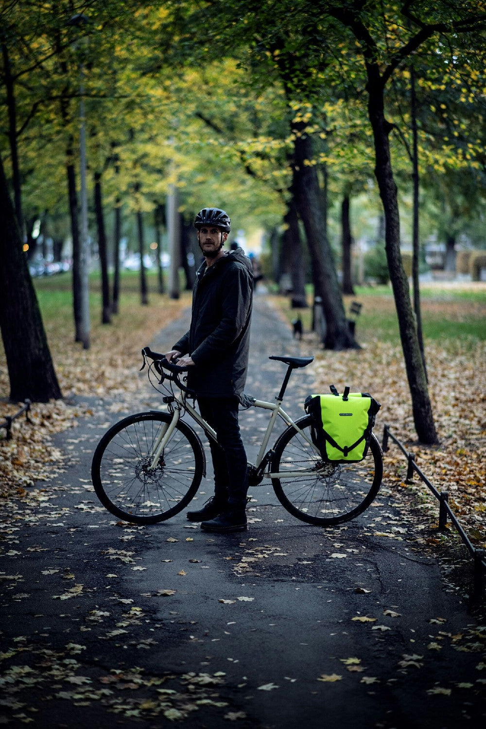 Ortlieb F5504 Back-Roller High Visibility Pannier Bag - Neon Yellow Reflect