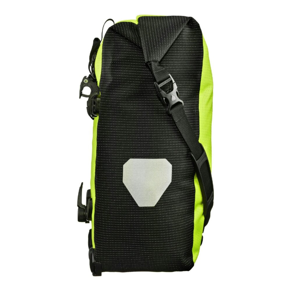 Ortlieb F5504 Back-Roller High Visibility Pannier Bag - Neon Yellow Reflect