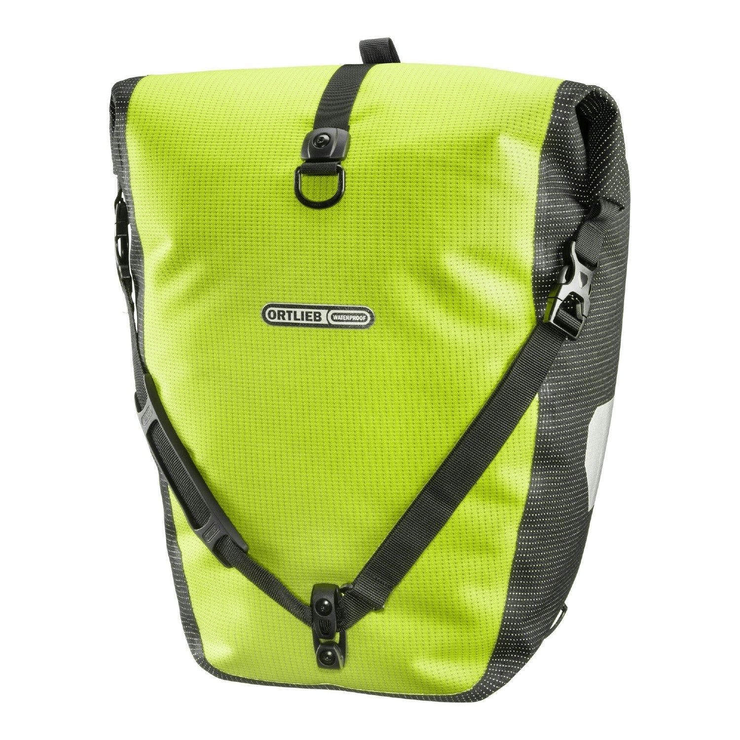 Ortlieb F5504 Back-Roller High Visibility Pannier Bag - Neon Yellow Reflect