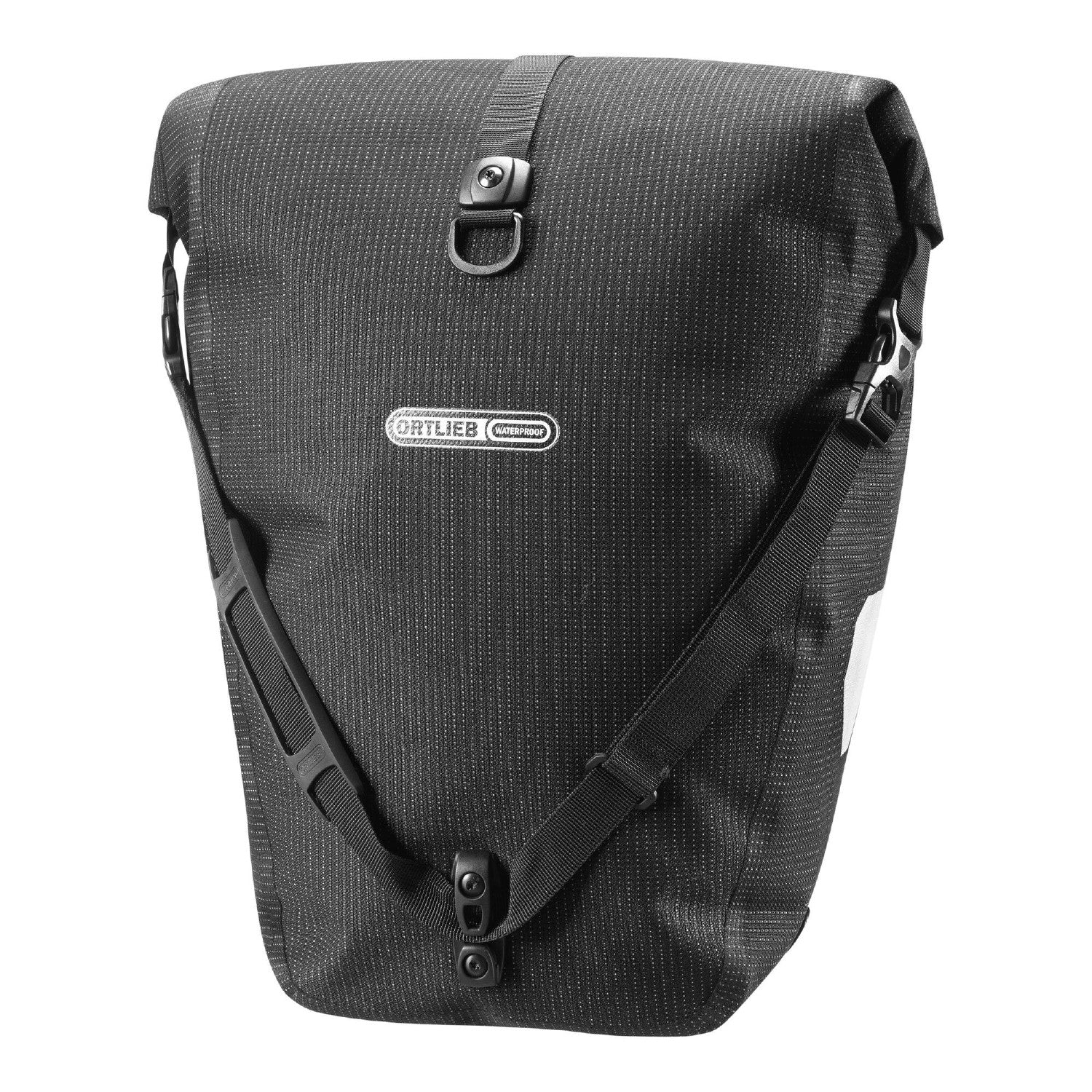 Ortlieb F5505 Back-Roller High Visibility QL2.1 Pannier Bag - Black Reflect