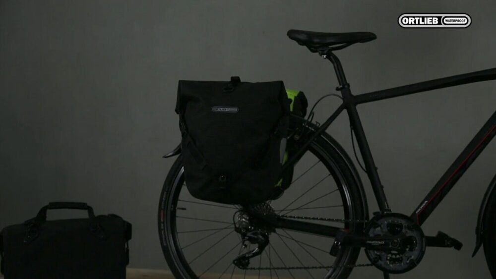 Ortlieb F5505 Back-Roller High Visibility QL2.1 Pannier Bag - Black Reflect