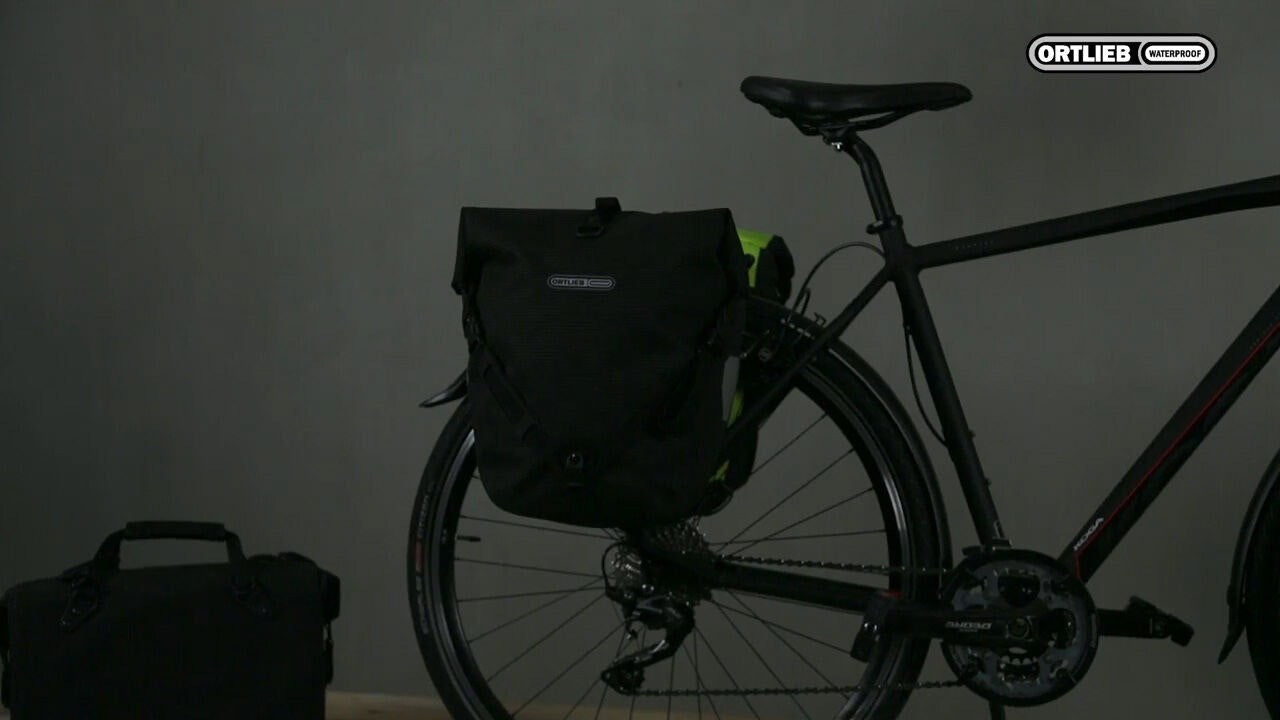Ortlieb F5504 Back-Roller High Visibility Pannier Bag - Neon Yellow Reflect