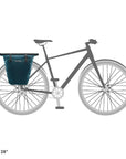 Ortlieb F7422 Bike-Shopper - Petrol