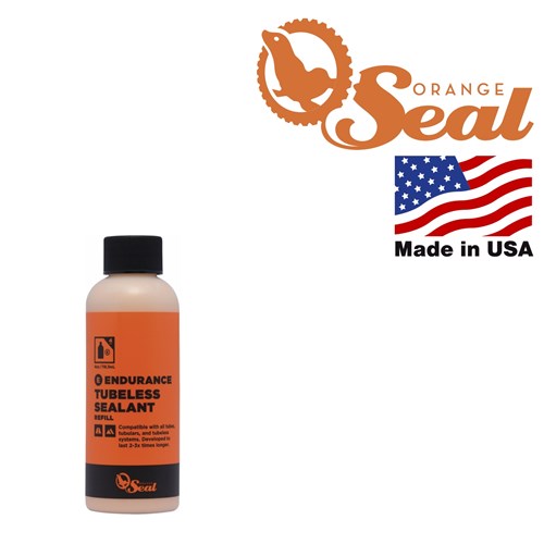 Orange Seal Tubeless Tyre Sealant Refill Bottle Endurance 118ML (4oz)