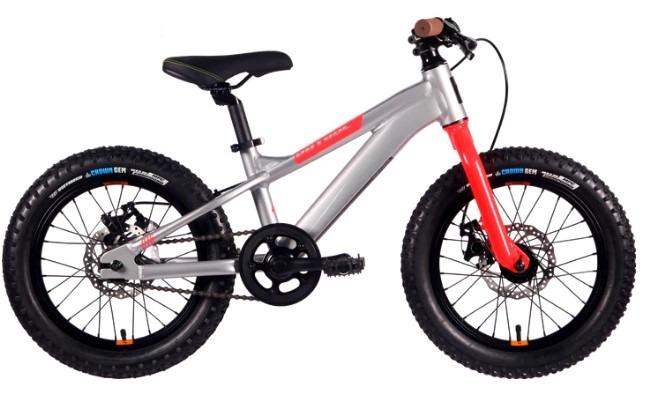 Patrol Kids 016 Focus Mountain Bike - Silver Red