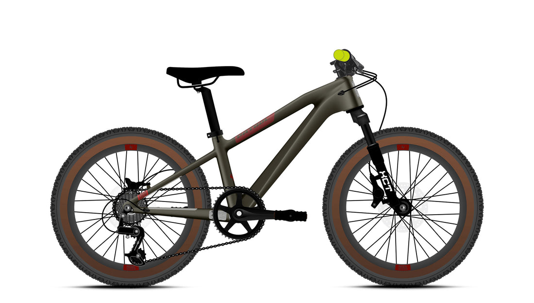 Patrol C020 S-Spec Carbon Fibre Mountain Bike - Apple Green