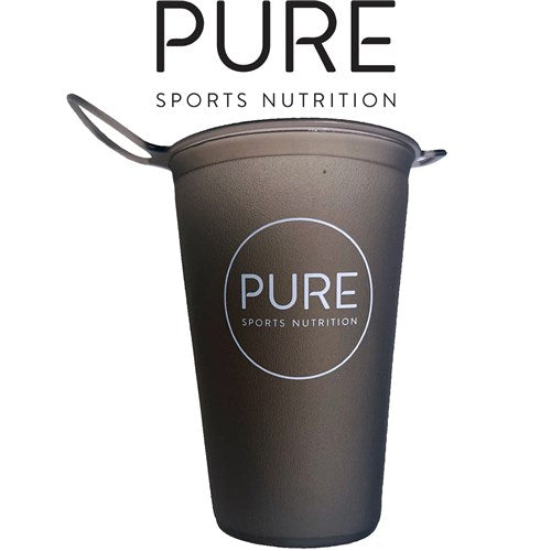 Pure Collapsible Soft Cup 225ML - Charcoal