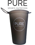 Pure Collapsible Soft Cup 225ML - Charcoal