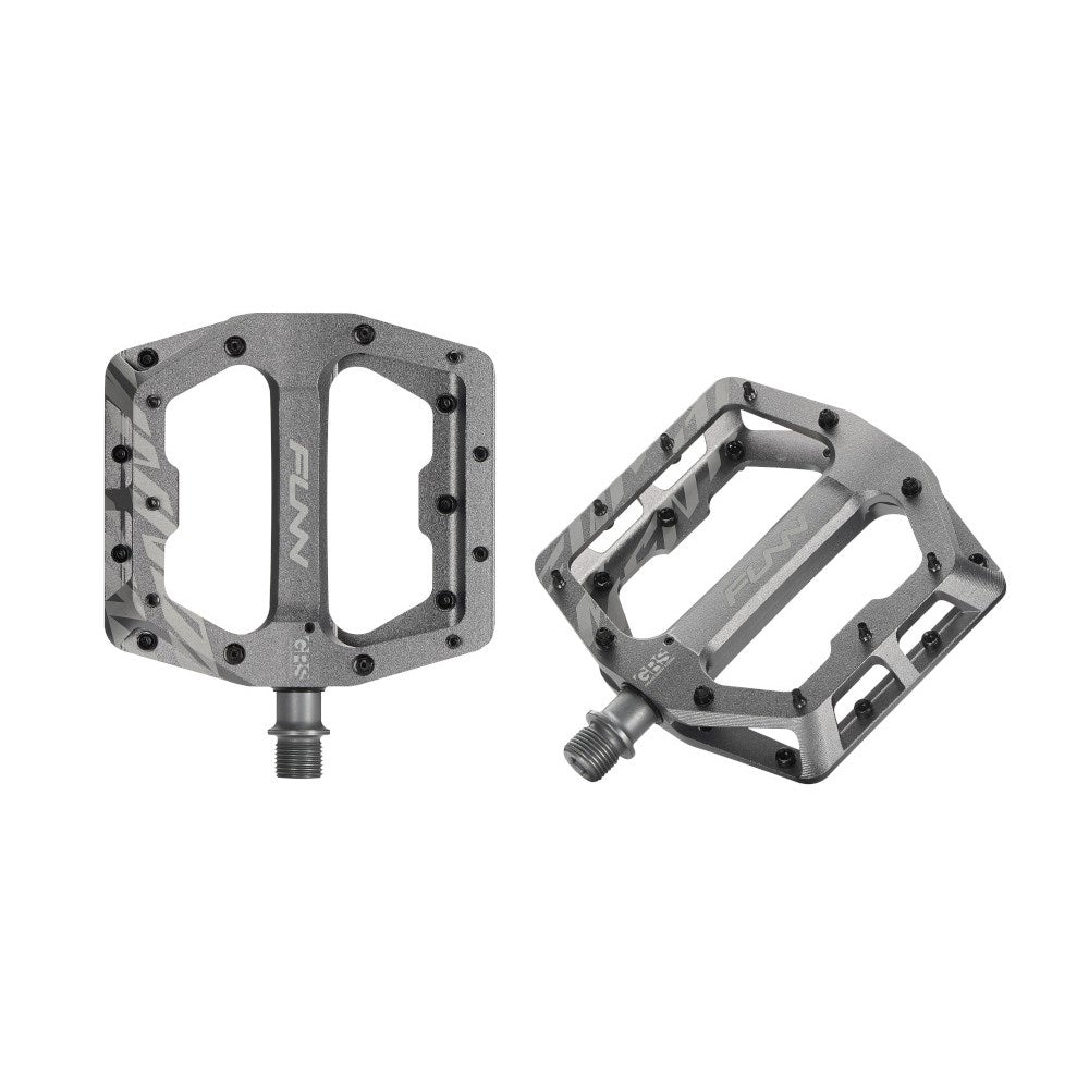 FUNN Funndamental Flat MTB Pedal Pair - Grey