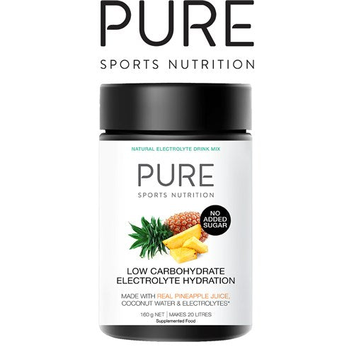 Pure Electrolyte Hydration Low Carb Tub 160G - Pineapple