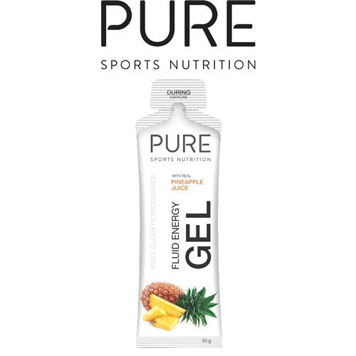 Pure Fluid Energy Gel Pineapple 50g Box of 18