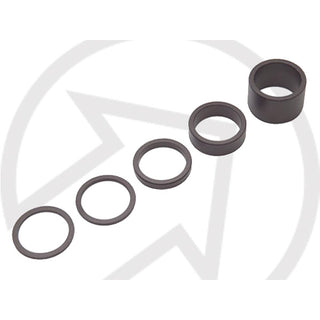 PRO Spacers Alloy 1-1/8, 2-2.5, 5, 10, 20 Black