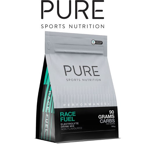 Pure Performance + Race Fuel Unflavoured 700g Pouch