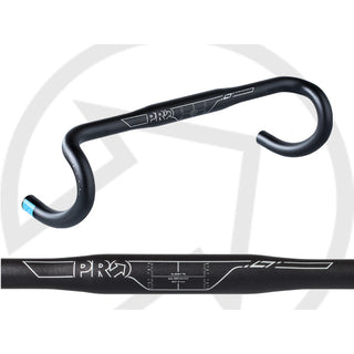 Pro Road Bar - LT Compact Black 31.8mm (Drop:125 Reach:70)