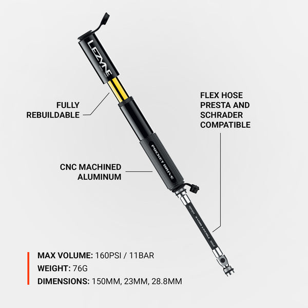 Lezyne Pocket Drive - Black