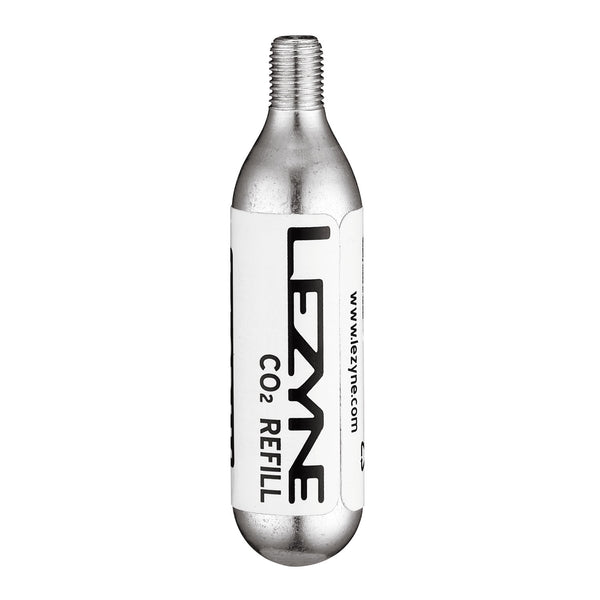 Lezyne 16 Gram Co2 5 Pack - Silver