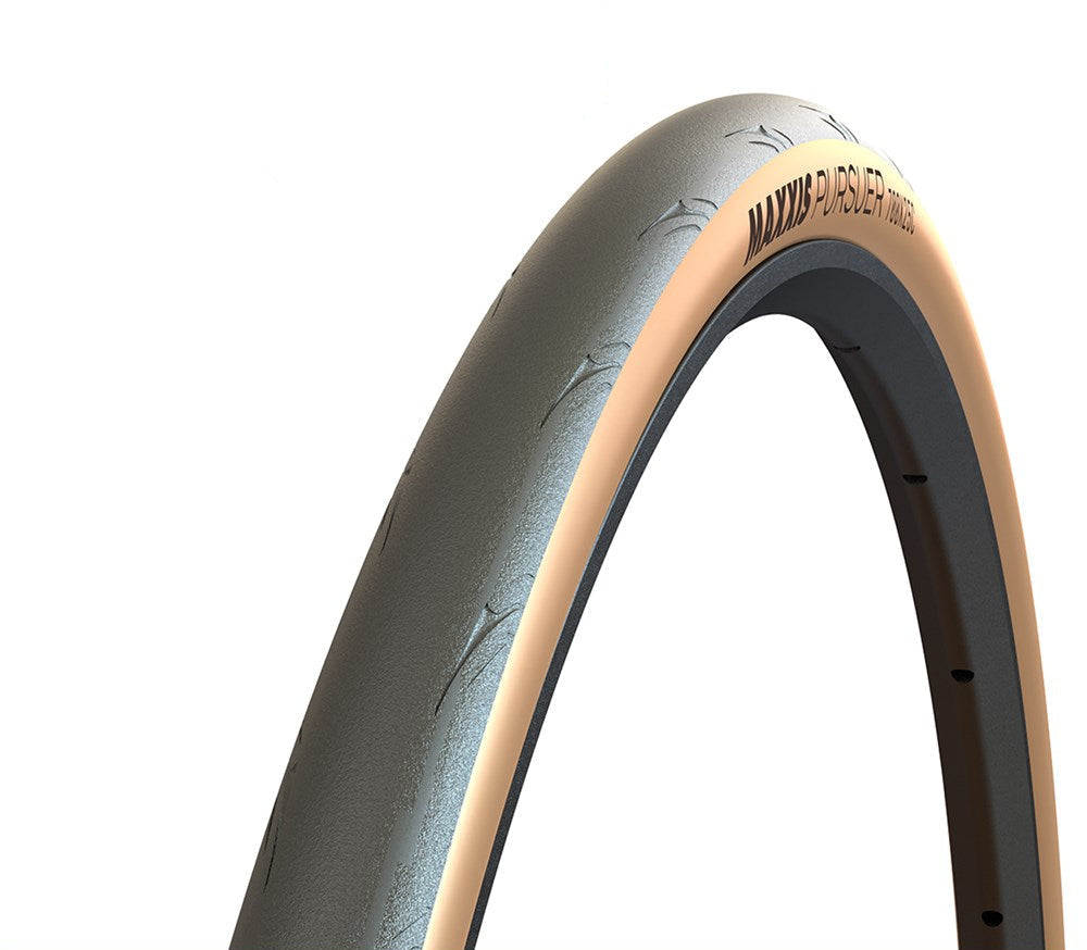 Maxxis Pursuer 700 x 28 Folding 60 TPI New Hot Patch Tyre - Tanwall