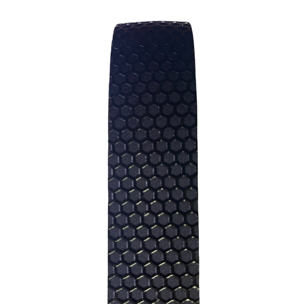 QBP Stealth PU Handlebar Tape Silicone Honeycomb Grip - Black