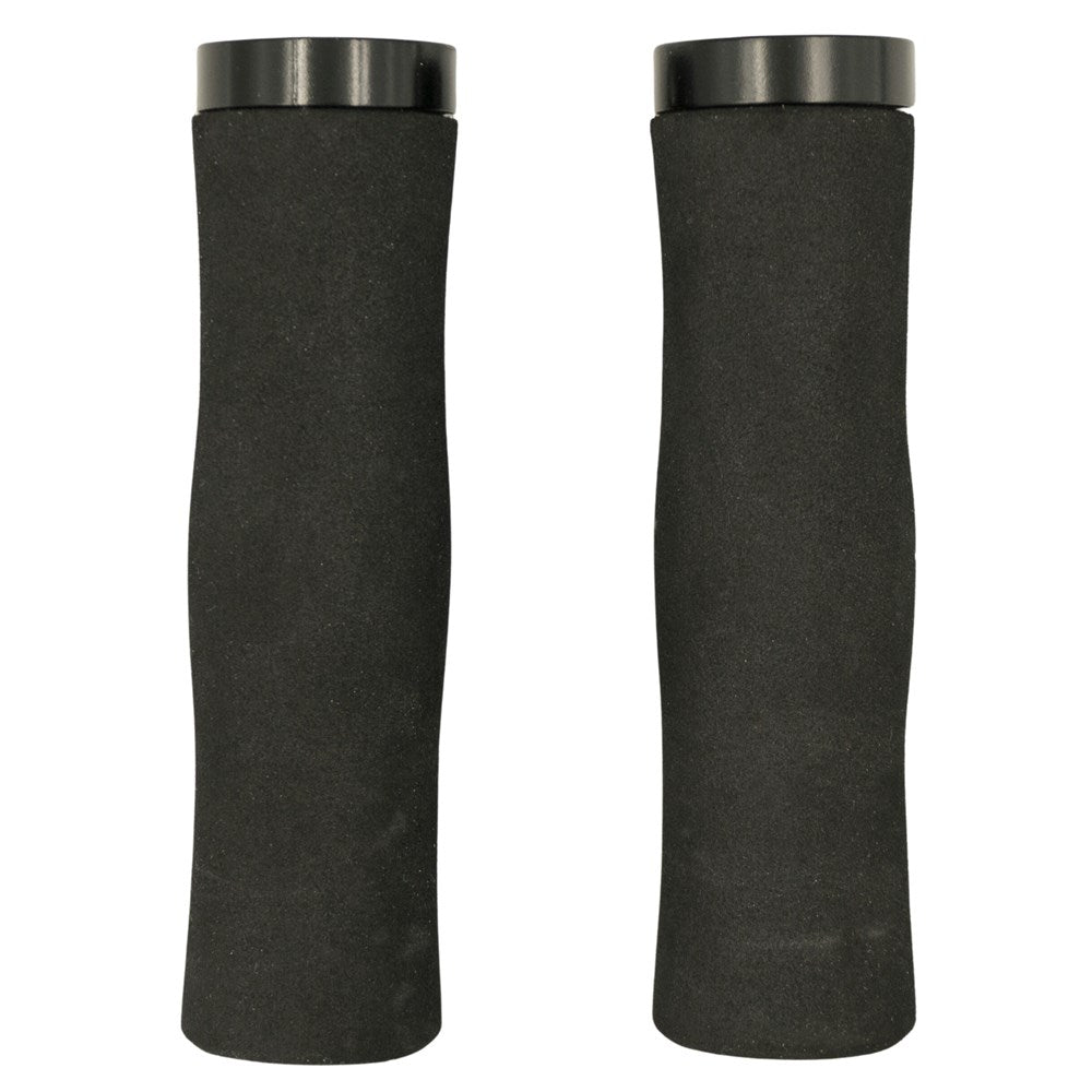 QBP MTB Lock-On Foam Grips 130mm - Black