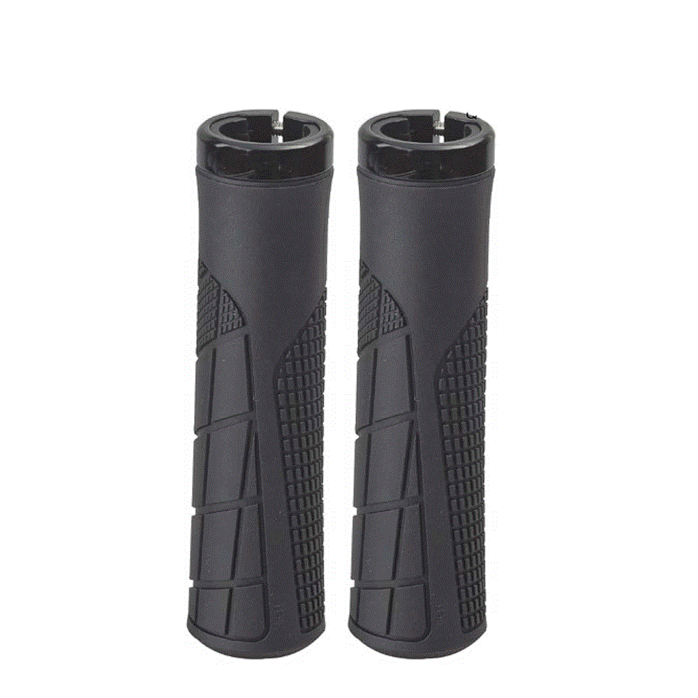 QBP MTB Lock-On Bike Grips 130mm - Black