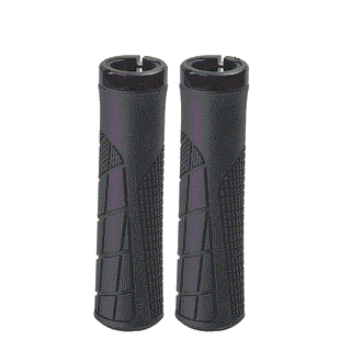 QBP MTB Lock-On Bike Grips 130mm - Black