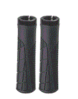 QBP MTB Lock-On Bike Grips 130mm - Black