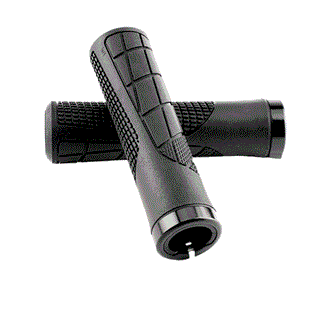 QBP MTB Lock-On Bike Grips 130mm - Black