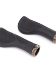 QBP Lock-On Ergonomic Bike Grips 140mm - Black