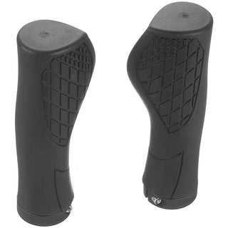 QBP Ergo Lock-On Bike Grips 127mm - Black
