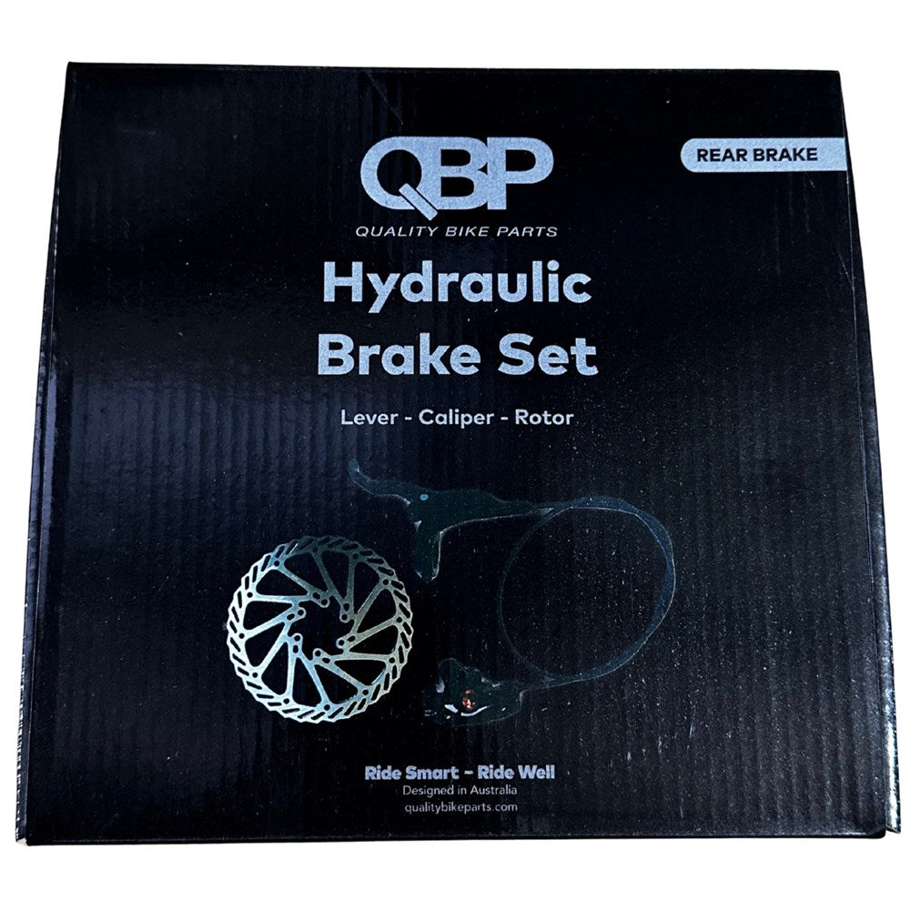 QBP RSX Hydraulic Disc Front Brake 100cm Hose 160mm Rotor