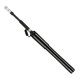 QBP Air Road Hand Pump Aluminium Barrel with Extractable Hose 120 PSI
