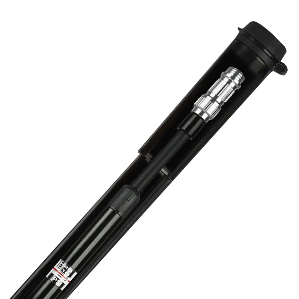 QBP Air Road Hand Pump Aluminium Barrel with Extractable Hose 120 PSI
