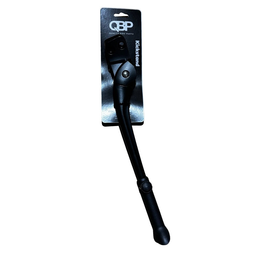 QBP Rear Chainstay Kickstand KSA 18mm 24–28 Inch - Black