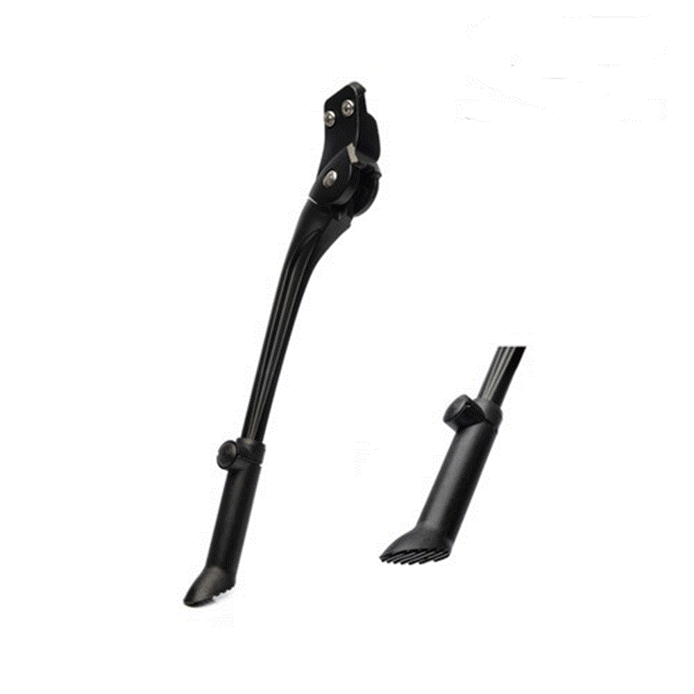 QBP Rear Chainstay Kickstand KSA 18mm 24–28 Inch - Black