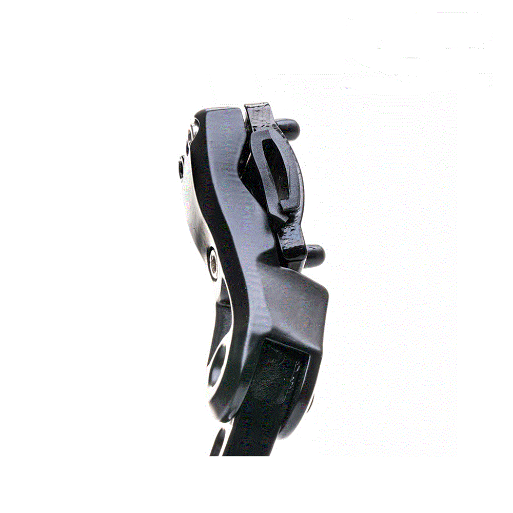 QBP Chainstay Mounted Kickstand 24–28 Inch With Adjustable Large Base - Black