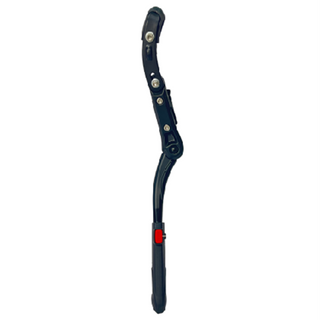 QBP Rear Kickstand Disc Brake Compatible 24–29 Inch With Adjustable Push Button - Black