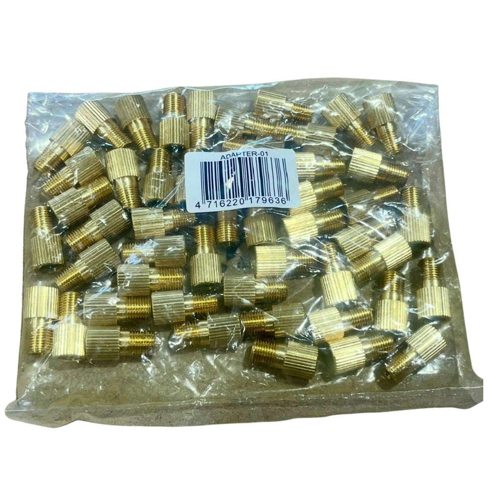 QBP Presta To Schrader Valve Adaptor 50 Piece