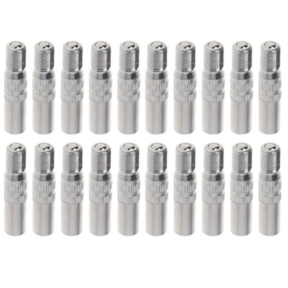 QBP Schrader Valve Extenders 38mm 20 Piece Jar