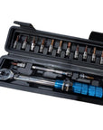 QBP Torque Wrench 1/4" Adjustable 5–25Nm with Bit Set And Case
