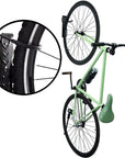 QBP Vertical Bike Wall Mount With Heavy Duty Storage Hook 30kg Capacity