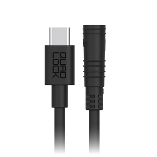Quad Lock USB Waterproof Wireless Charging Head - USB-C Power Cable