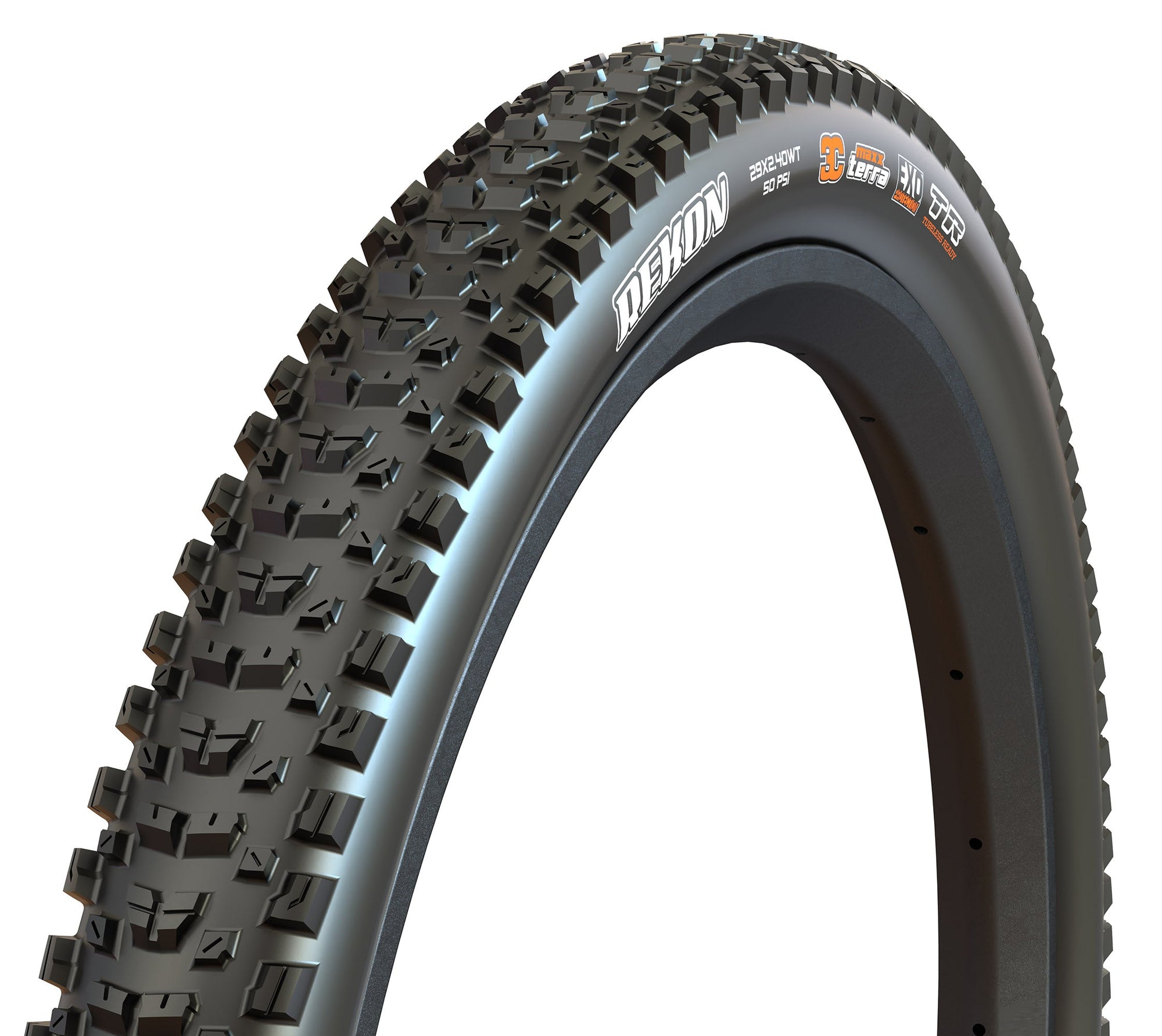 Maxxis Rekon 29 x 2.60 WT Folding TR 60 TPI EXO+ 3C MaxxTerra Tyre - Black