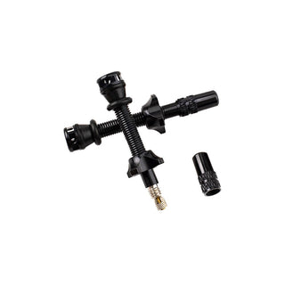 RYFE Tubeless High Flow Presta Valves 44mm Jar of 20 - Black