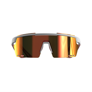 Magicshine Rouleur Cycling Glasses Photochromic Colour Lens - White/Pink
