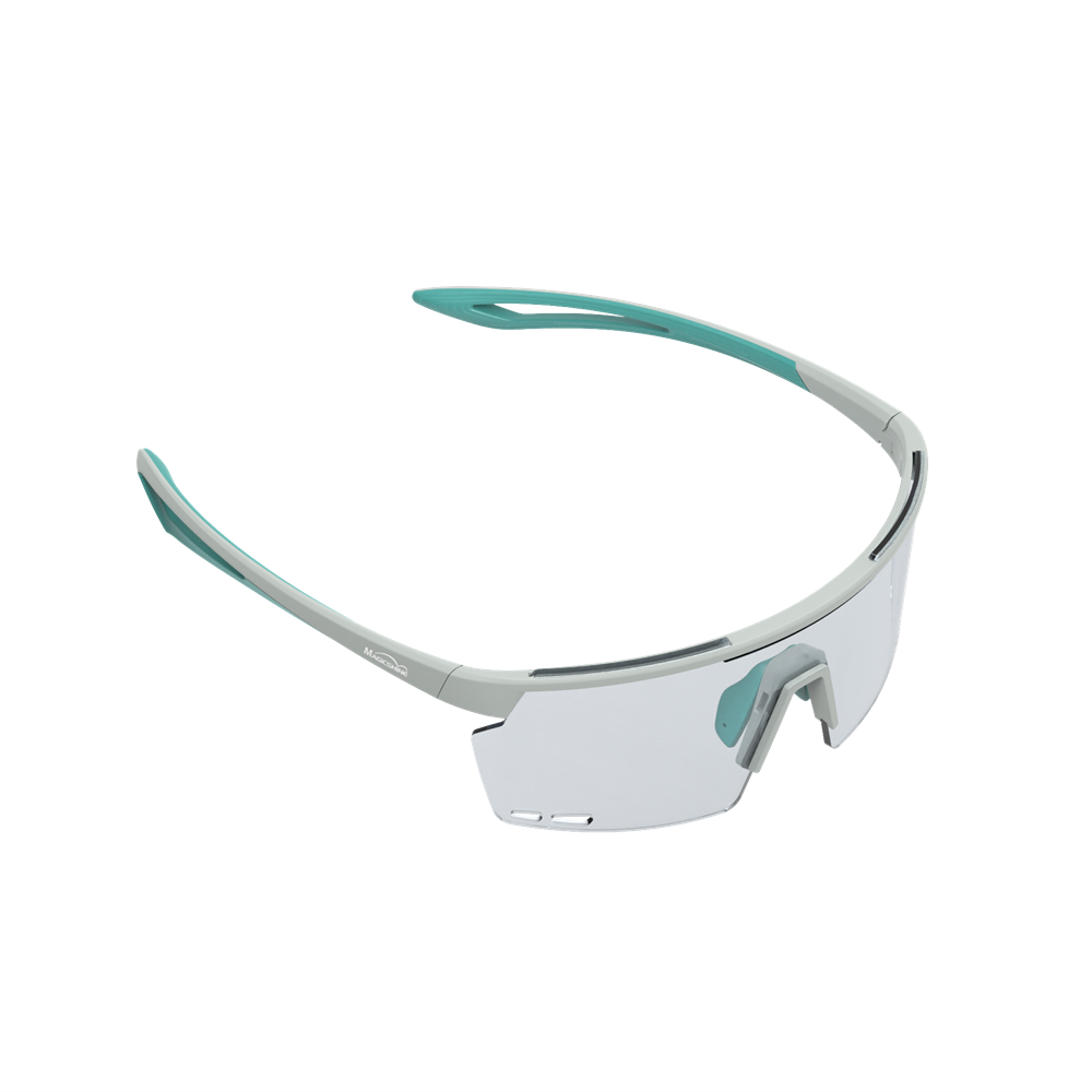 Magicshine Rouleur Night Cycling Glasses - Green/Blue
