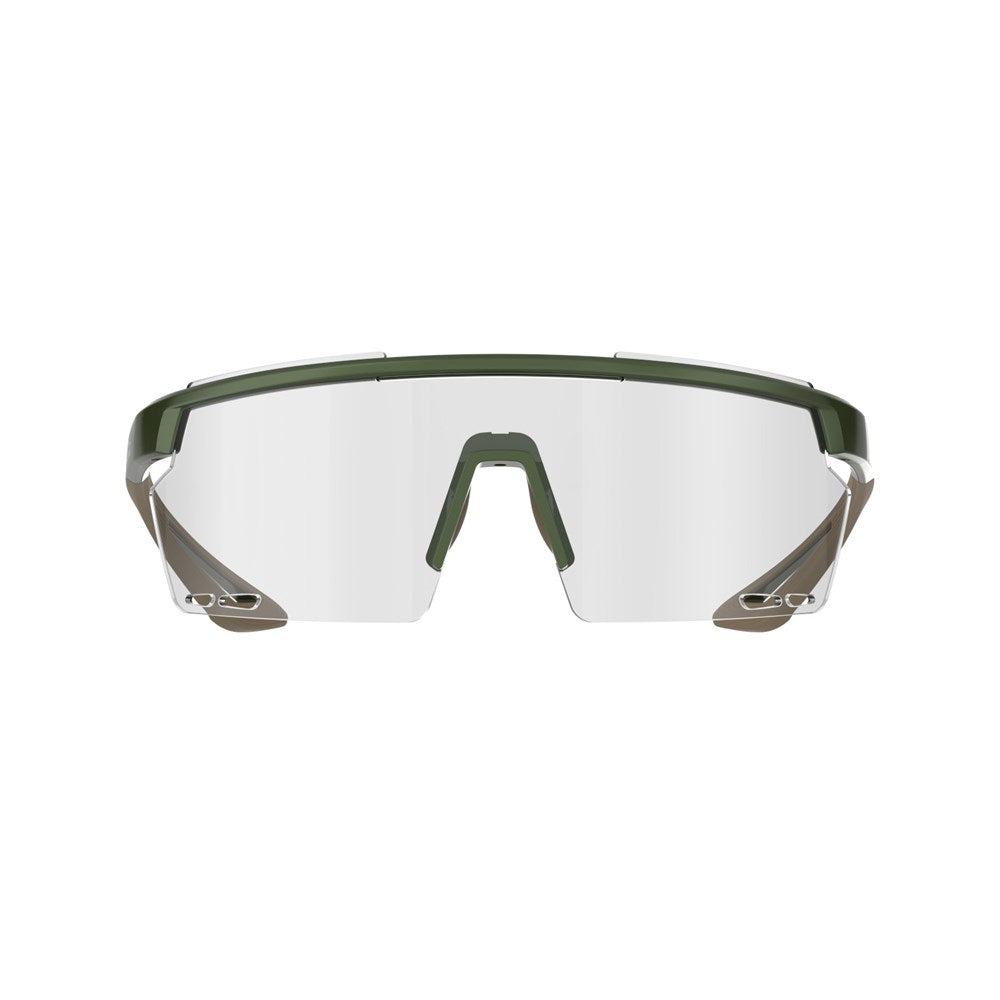 Magicshine Rouleur Cycling Glasses Photochromic Lens - Green/Brown
