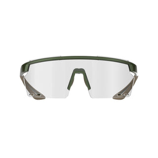 Magicshine Rouleur Cycling Glasses Photochromic Lens - Green/Brown