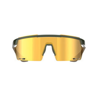 Magicshine Rouleur Cycling Glasses Photochromic Colour Lens - Green/Brown