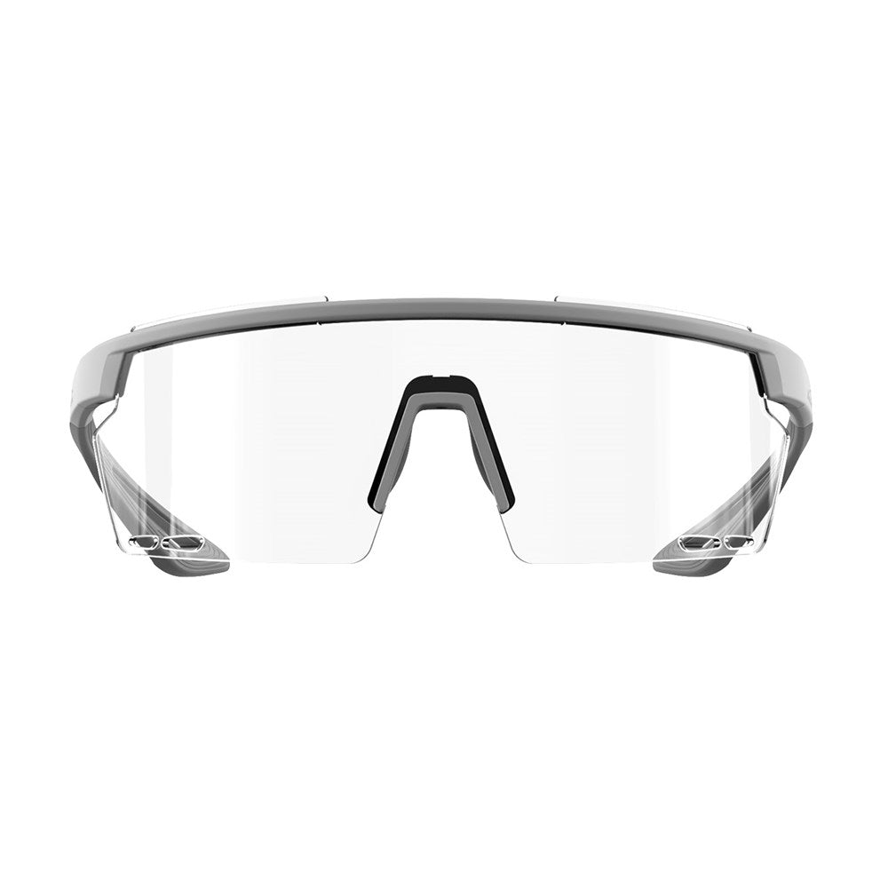 Magicshine Rouleur Cycling Glasses Transparent Lens - White/Grey