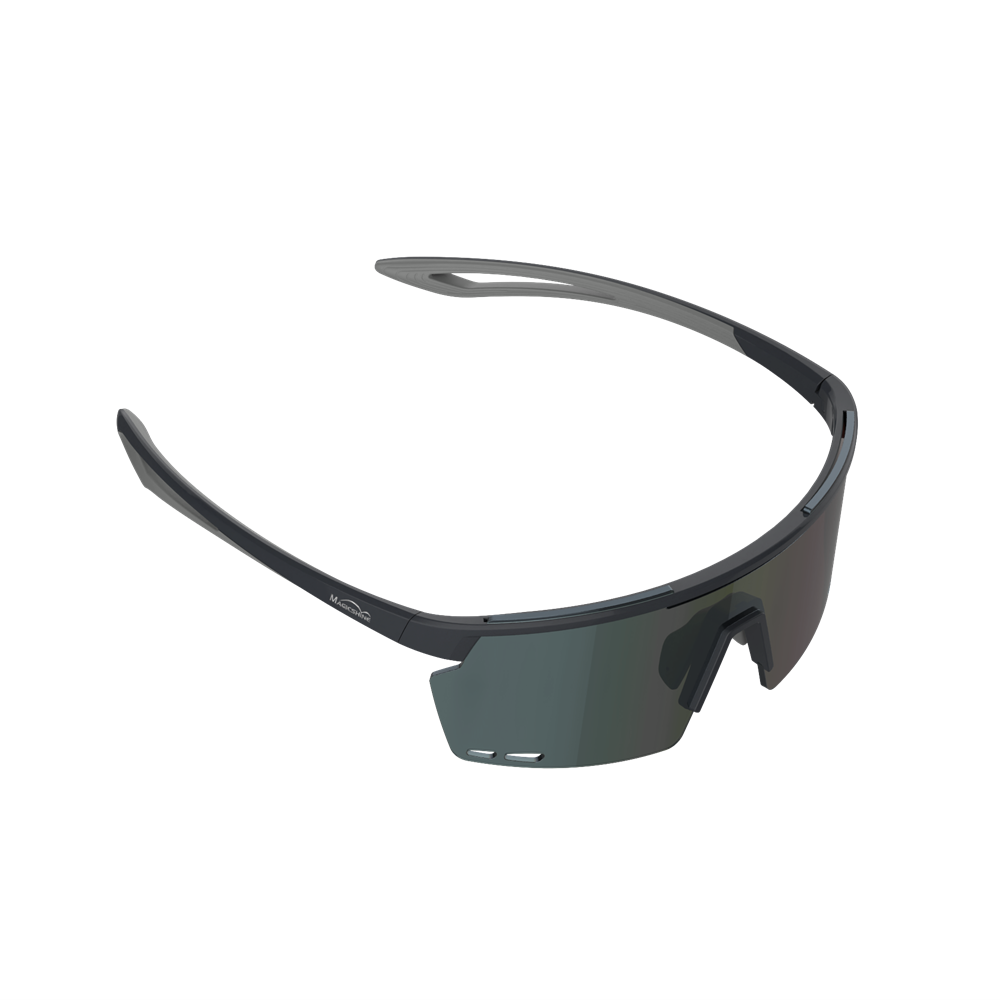 Magicshine Rouleur Classic Cycling Sunglasses - Blue/Grey